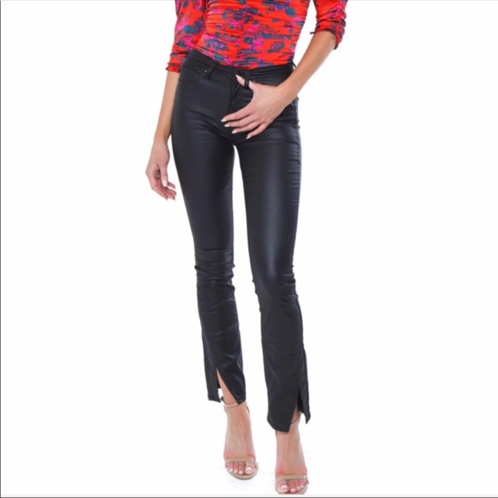 Free People Spellbound Coated Bootcut Jeans 32 NWT